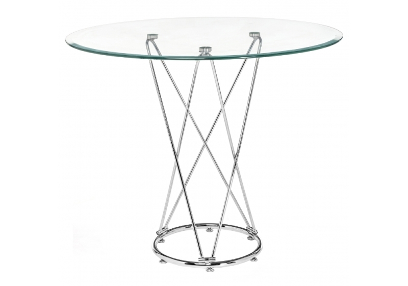 Стеклянный стол АЙС 80