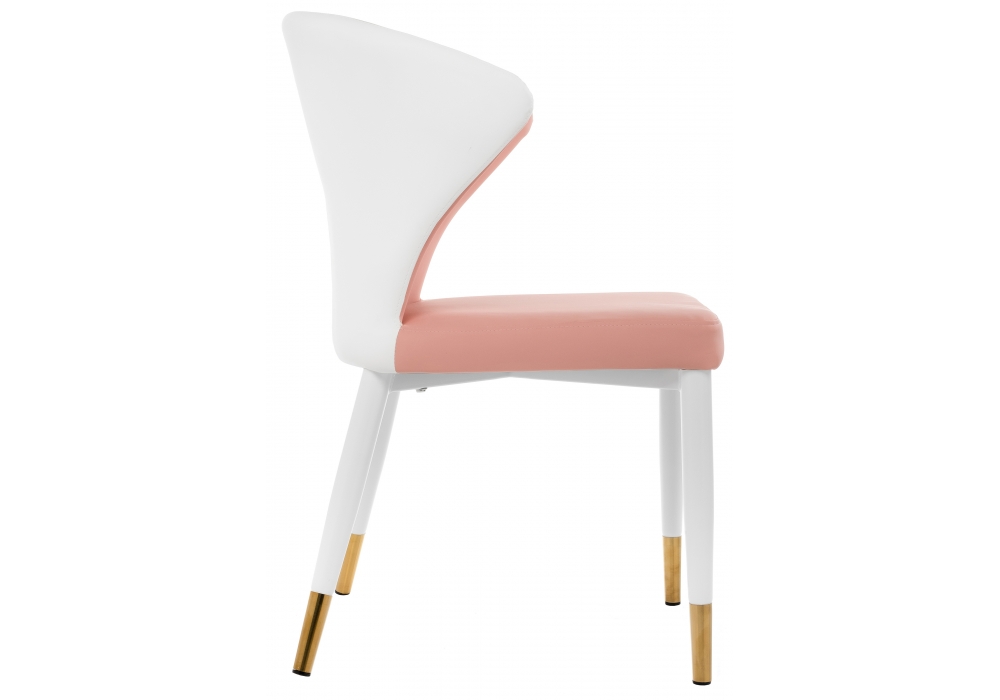 Стул Дарси розово/белый