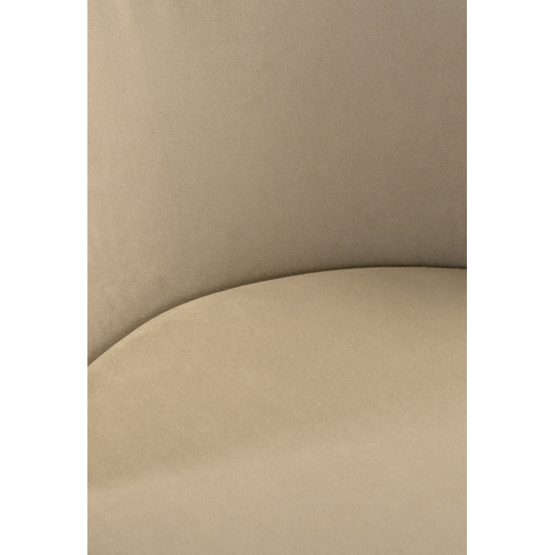 Стул на металлокаркасе Флайбур velutto 05 / черный