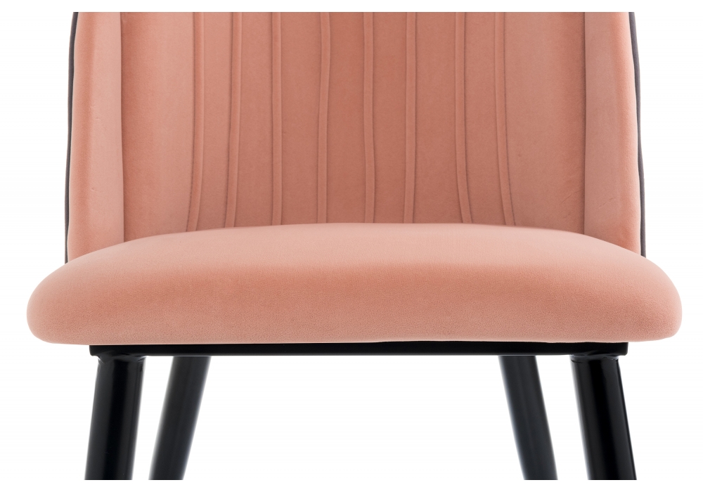 Стул Орлеан розовый/серый